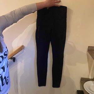 Small Athleta Fleece Lined Leggings